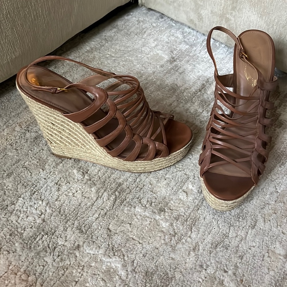 Espadrille cage sandals Elie Tahari size 41